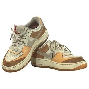 Nike Air Force 1 Peach Shadow Sneakers Womens 9